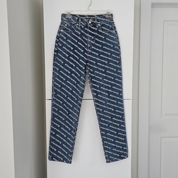 ALEXANDER WANG - Logo'd Jeans - Picture 2 of 16